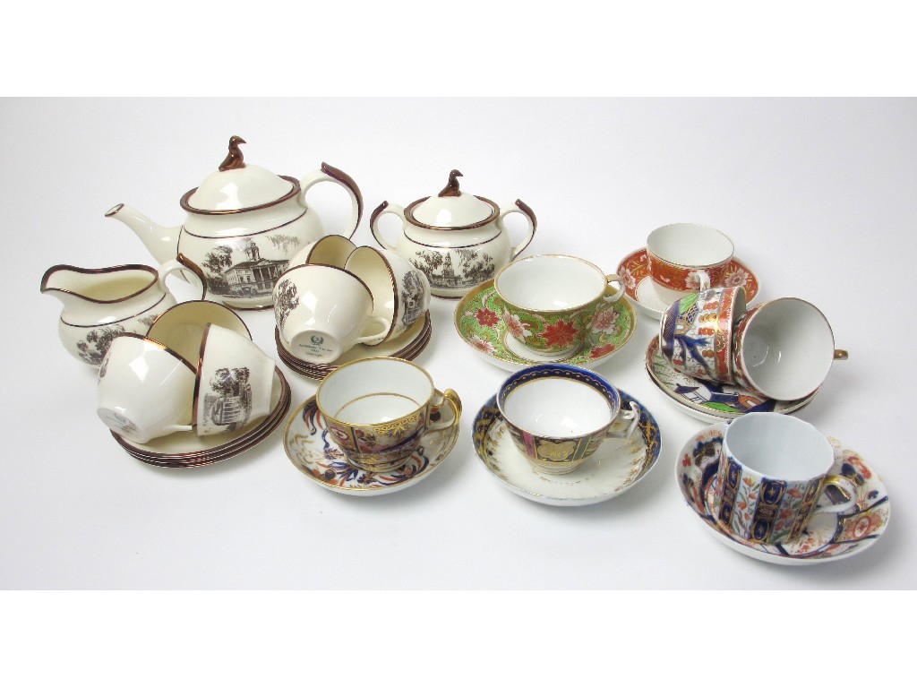 Appraisal: Lennox 'Architects tea set' copyright fifteen pieces and a group