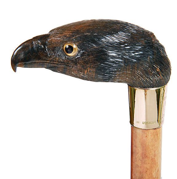 Appraisal: Hardstone Eagle Dress Cane Exclusive on Bidsquare Dated - London