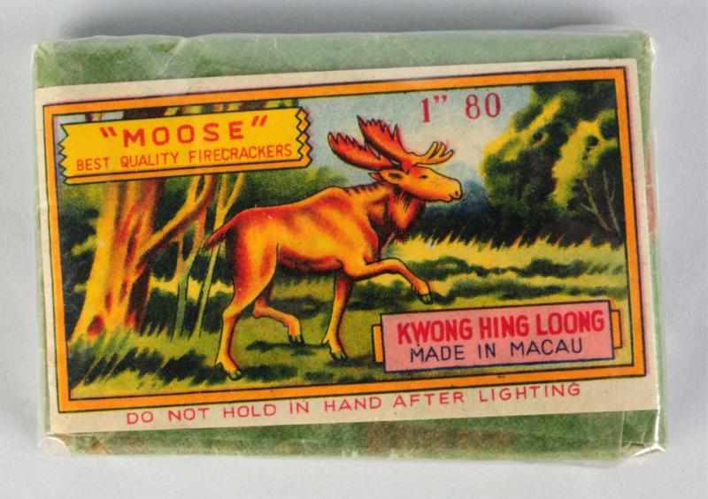 Appraisal: Moose -Pack Firecrackers Class Manufactured by Kwong Hing Loong Great