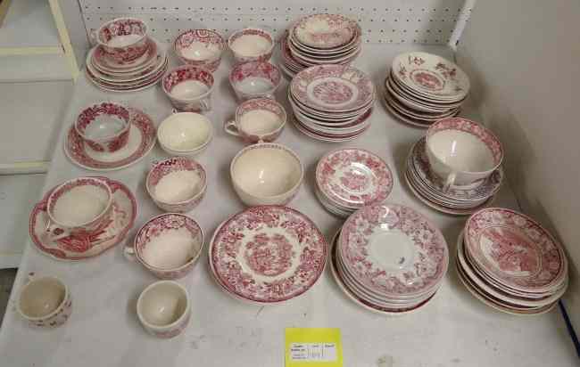 Appraisal: Misc lot English transferware china Approx pcs imperfections