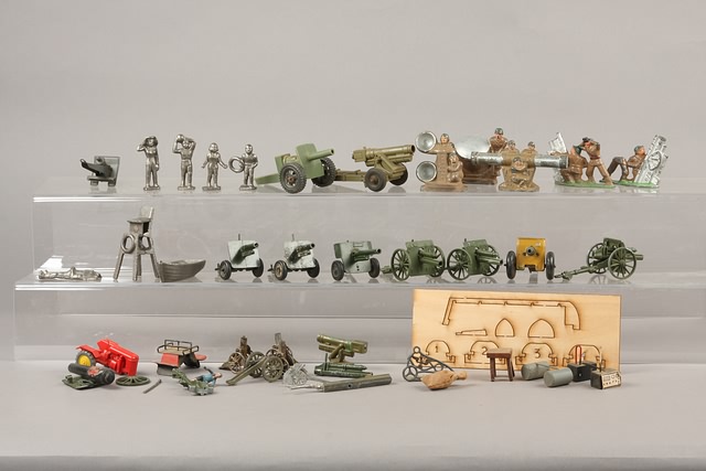 Appraisal: One lot approximately pcs of assorted cannons and figures some