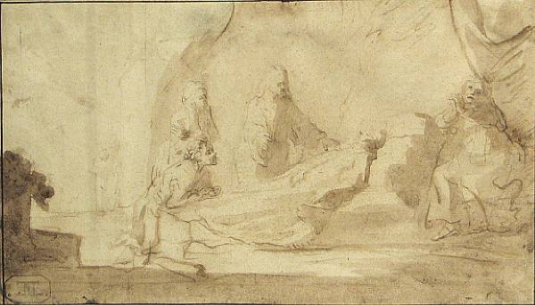 Appraisal: Follower of Rembrandt Harmensz van Rijn Dutch - The raising