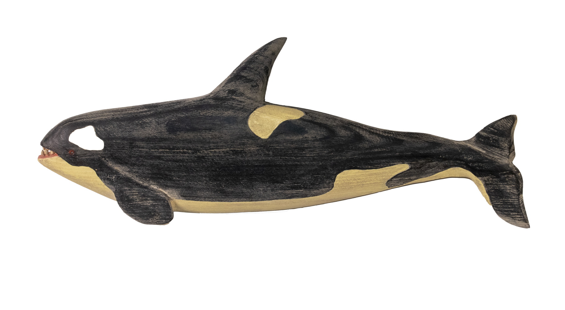 Appraisal: CLARK VOORHEES JR CT VT - Orca Killer Whale carved