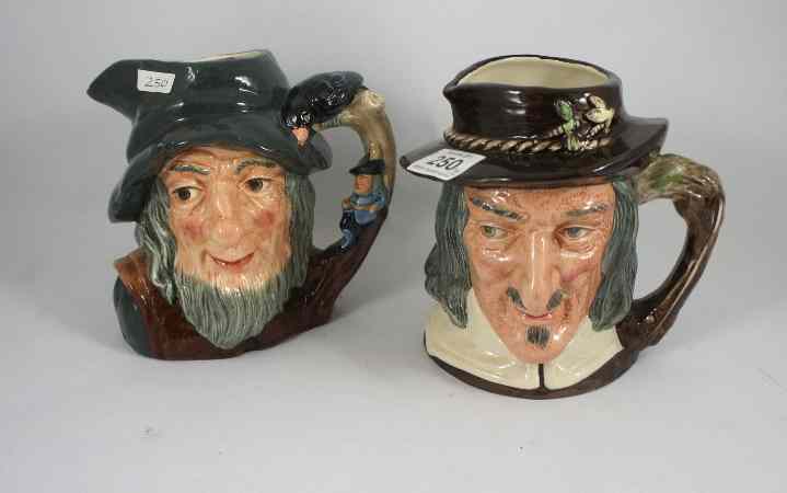 Appraisal: Royal Doulton Large Character Jugs Rip Van Winkle D and