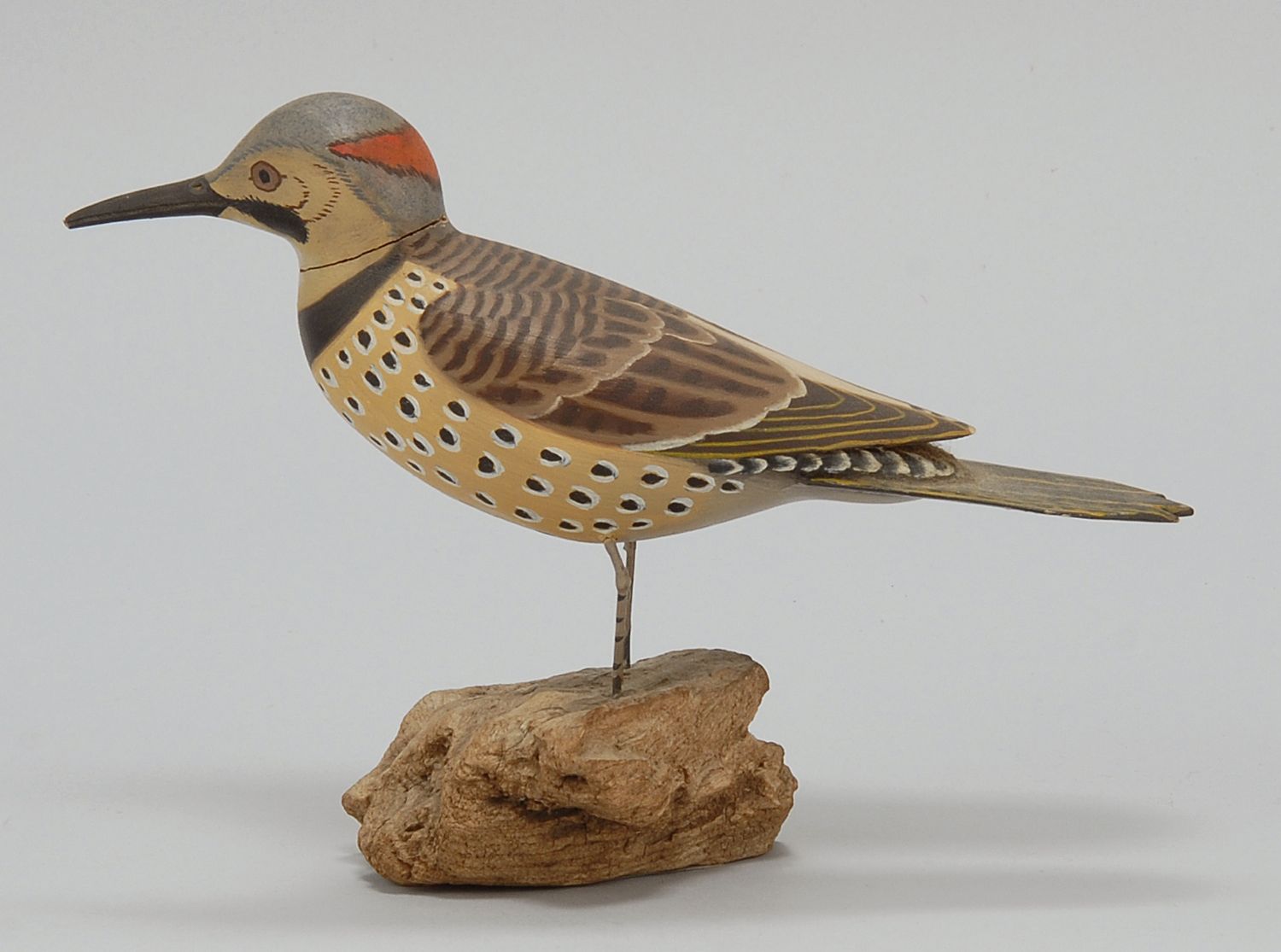 Appraisal: LIFE-SIZE FLICKER By James Lapham of Dennisport Massachusetts Mounted on