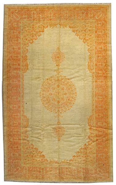 Appraisal: An Oushak carpet West Anatolia late th century size approximately