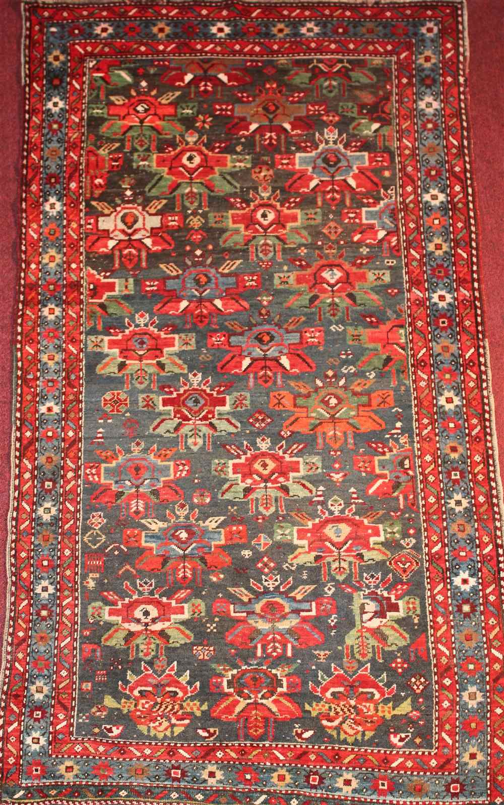 Appraisal: PERSIAN RUG approx ' '' x ' retail tag Provenance