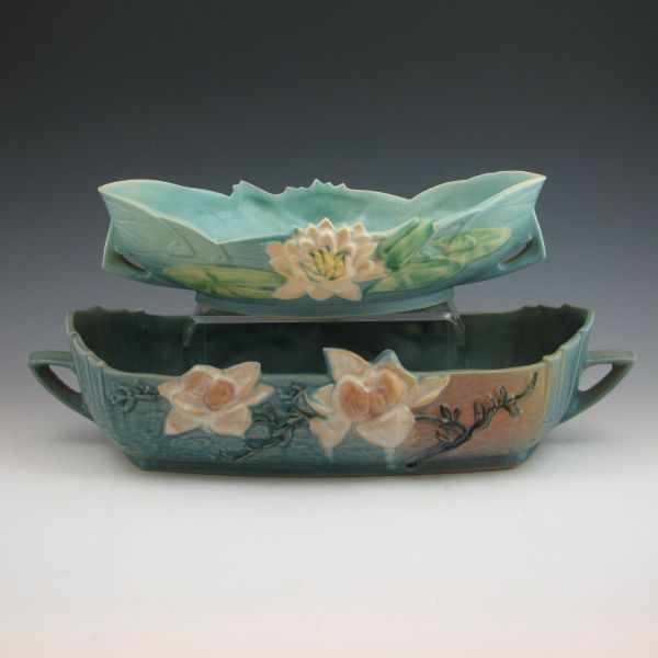 Appraisal: Two Roseville console bowls including a Magnolia - '' and