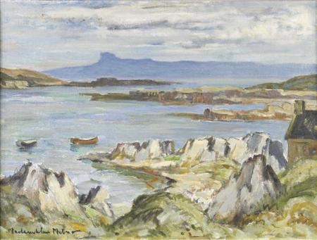 Appraisal: JOHN MACLAUCHLAN MILNE R S A SCOTTISH - ISLE OF