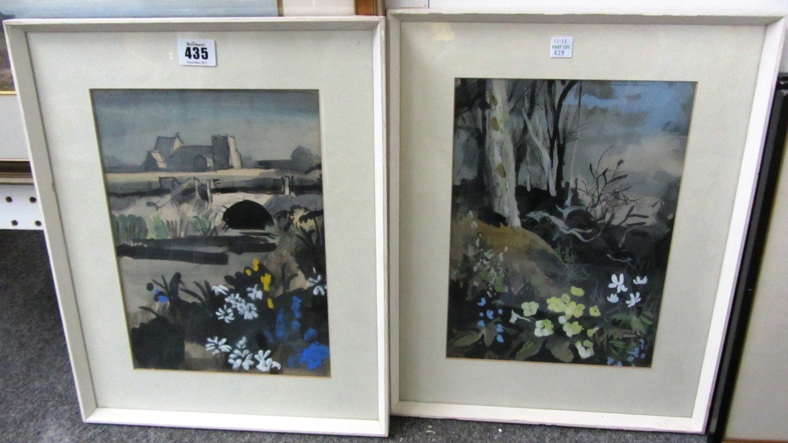 Appraisal: Rowland Hilder - Landscapes a pair watercolour gouache and pen