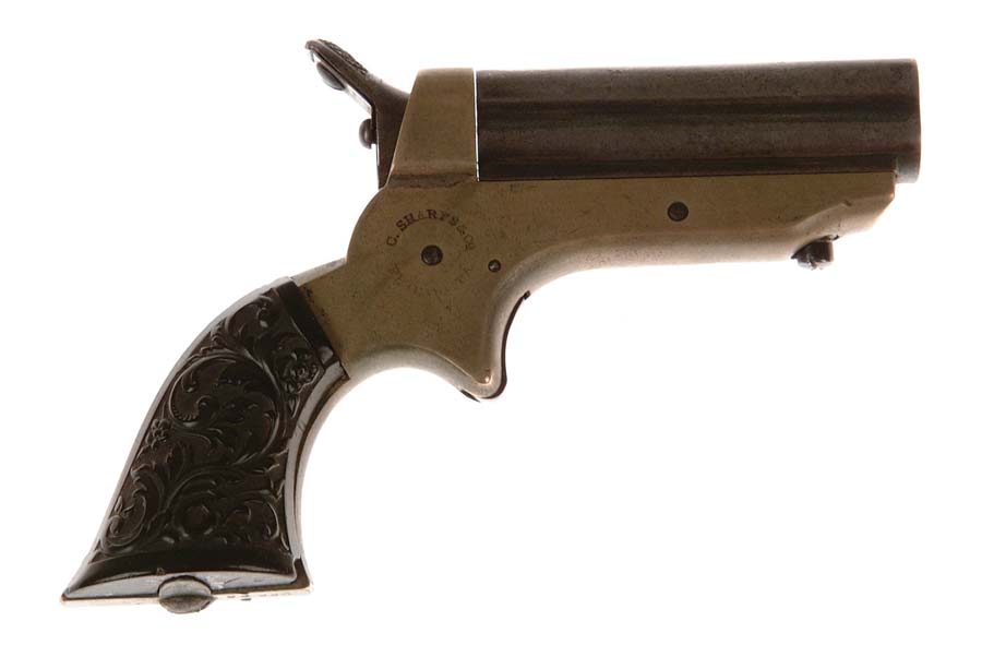 Appraisal: SHARPS MODEL A DERRINGER Cal SN Usual configuration - -bbl