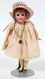 Appraisal: HEUBACH KOPPELSDORF BISQUE HEAD DOLL HEUBACH KOPPELSDORF BISQUE HEAD DOLL