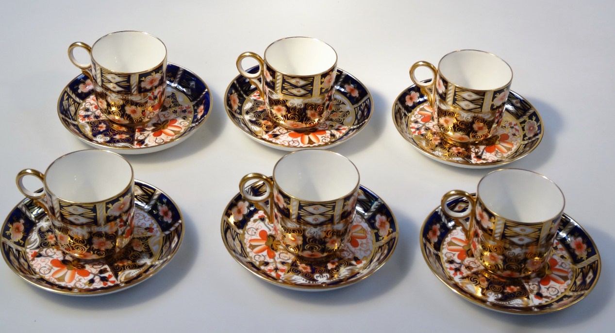 Appraisal: Various Royal Crown Derby Old Imari pattern cups cm high