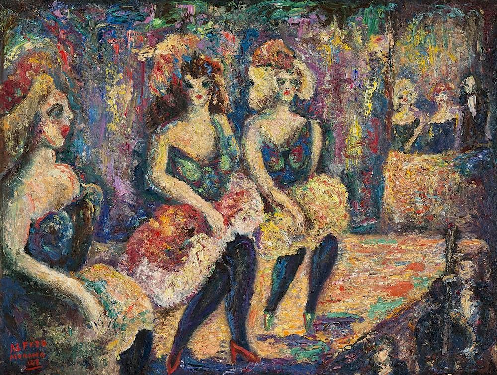 Appraisal: Dancers at Midnight by Alfred Morang Alfred Morang - Dancers