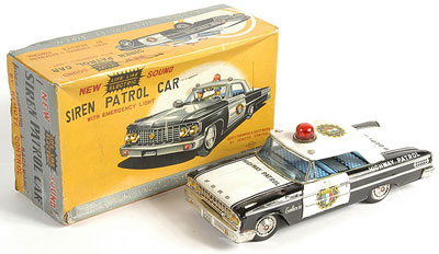 Appraisal: ASC Japan Ford Galaxie Police Car - siren Patrol Car