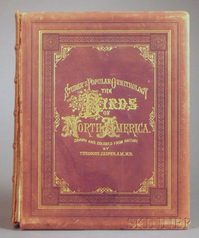 Appraisal: Ornithology Studer Jacob Henry Studer's Popular Ornithology The Birds of