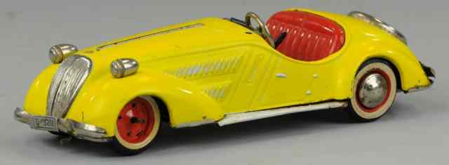 Appraisal: DISTLER SPORTS CAR Tinplate body U S Zone Germany done