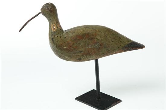 Appraisal: CURLEW DECOY Eastern Virginia shore late th century wood Original