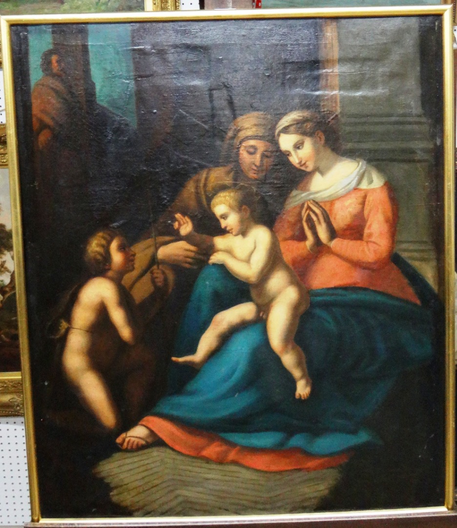 Appraisal: Italian School th th century The Madonna and child with