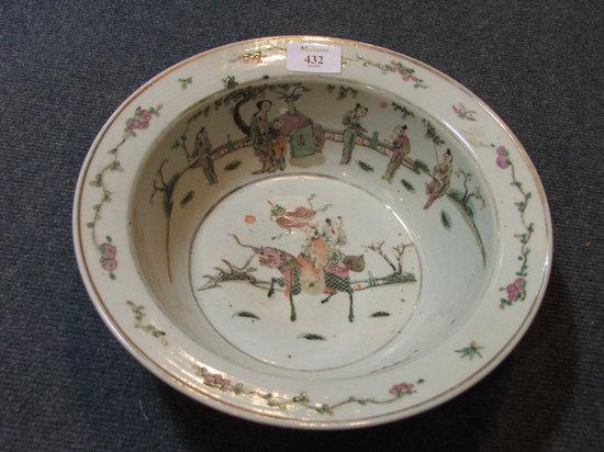 Appraisal: A TH CENTURY CHINESE DEEP BOWL with everted rim the