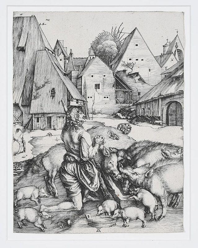 Appraisal: Albrecht D rer German - The Prodigal Son Der Verlorene