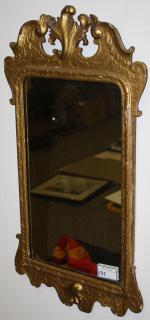 Appraisal: Th Century Fine Looking Glass th C carved and gesso