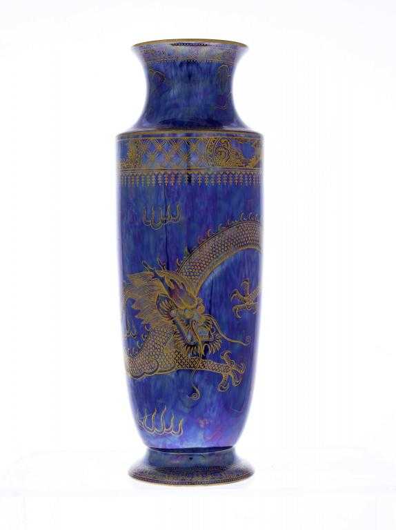 Appraisal: A WEDGWOOD DRAGON LUSTRE VASE DESIGNED BY DAISY MAKEIG- JONES