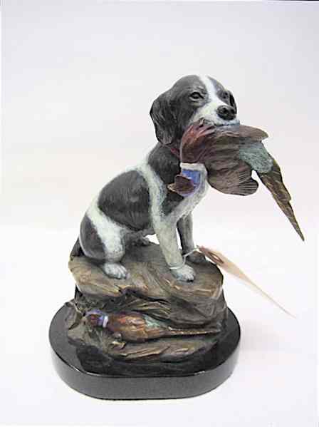 Appraisal: RIP CASWELL POLYCHROME BRONZE SCULPTURE Oregon born -active Rip Caswell