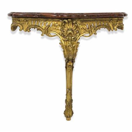 Appraisal: Louis XV Gilt-Wood Console Estimate -