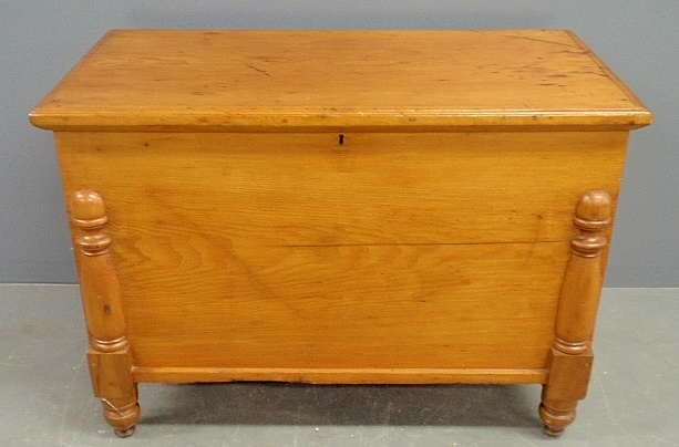 Appraisal: - Country Empire pine blanket chest h x wx d