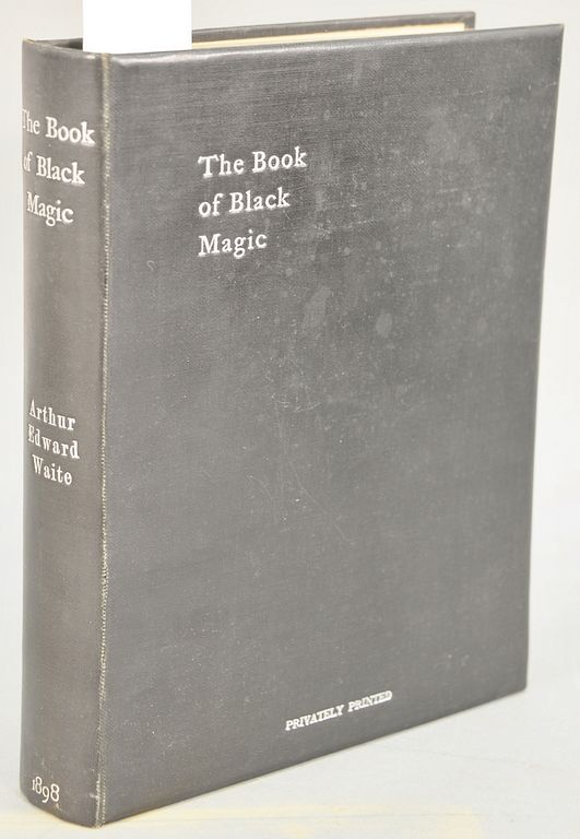 Appraisal: Two piece lot to include The Book of Black Magic