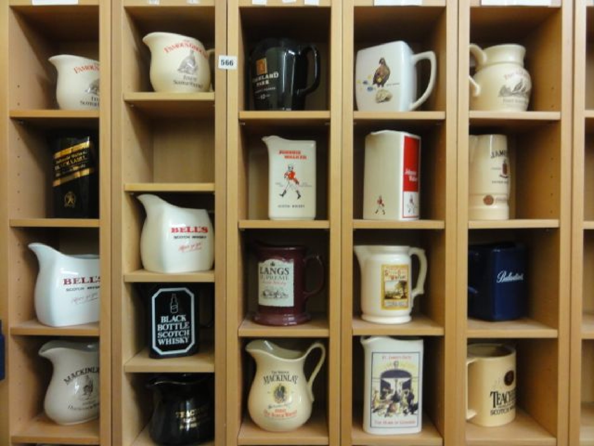 Appraisal: An extensive collection of various ceramic jugs relating to Scotch