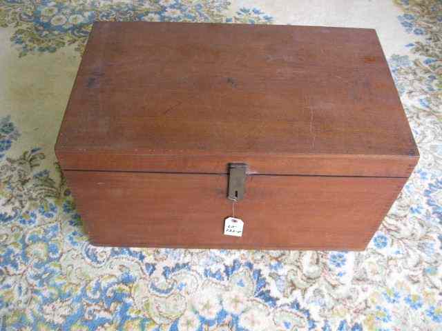 Appraisal: Teak Chest '' wide x '' deep