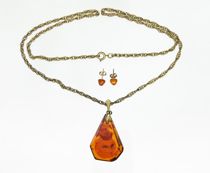 Appraisal: A Natural Amber Pendant Proceeds from the sale of this