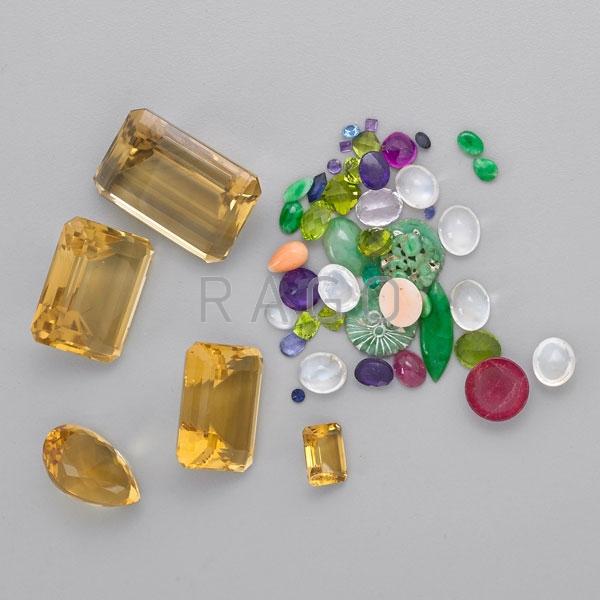 Appraisal: COLLECTION OF UNMOUNTED GEMSTONES Condition Report