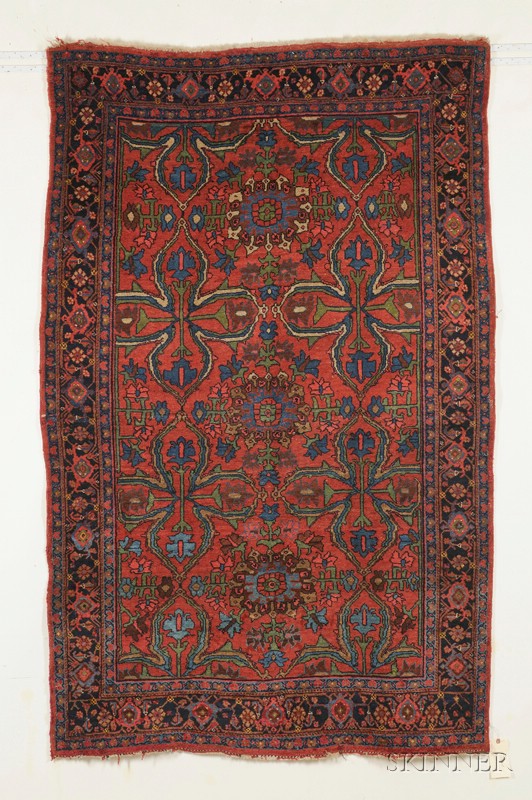 Appraisal: Bidjar Rug Northwest Persia late th century slight moth damage