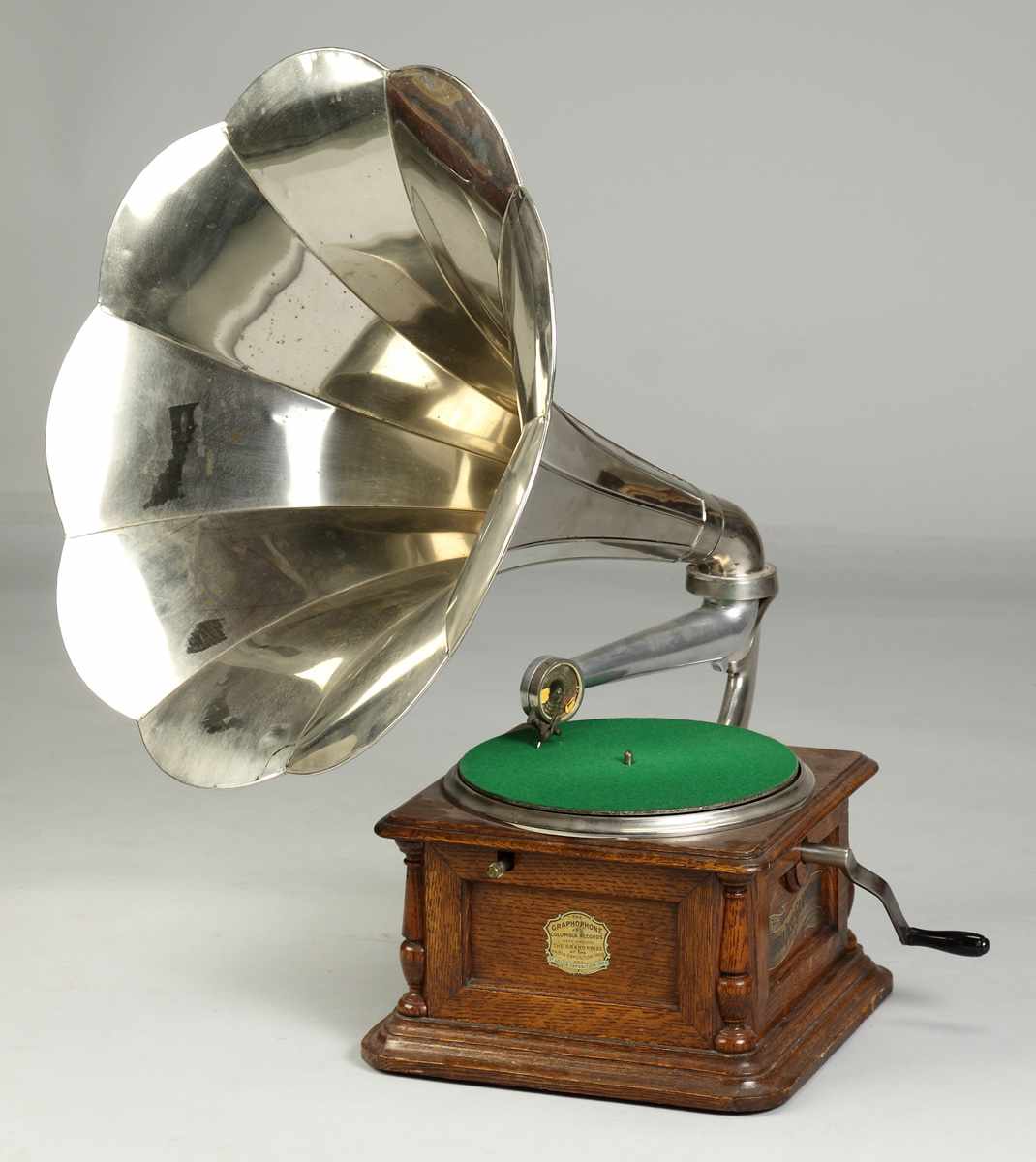 Appraisal: Columbia Graphophone Type 'BI' Nickel horn Dimensions Dia ''Provenance Dr