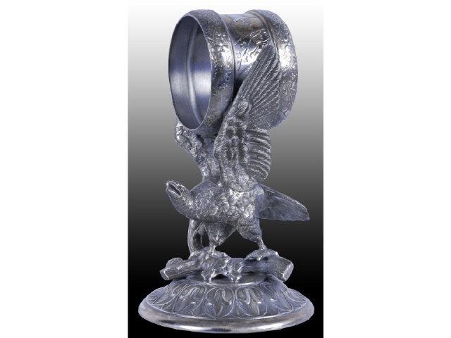 Appraisal: Impressive Eagle on Branch Figural Napkin Ring Description Eagle supports