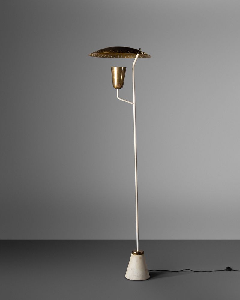 Appraisal: Italian Mid- th Century Floor Lamp Italian Mid- th Century