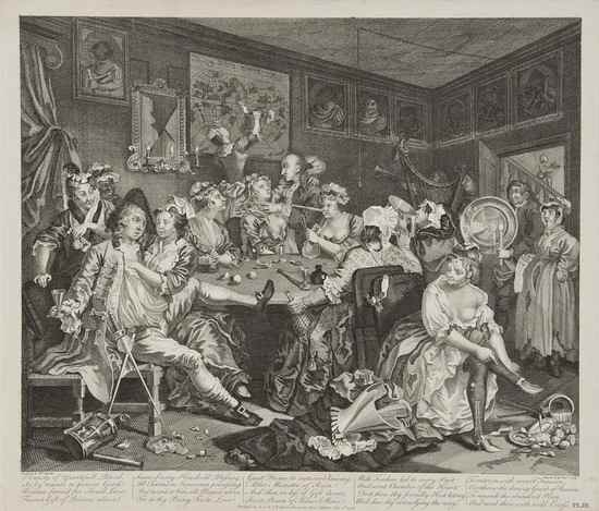 Appraisal: After William Hogarth Industry and Idleness the set of engravings