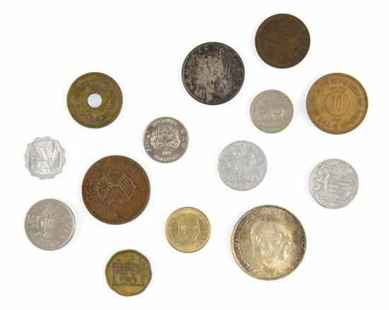 Appraisal: A Group of Foreign Coins comprising a Canadian uncirculated set