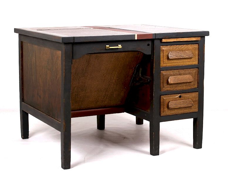 Appraisal: Antique Oak Typewriter Desk For sale in this lot we