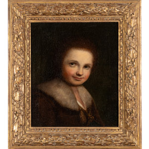 Appraisal: British School Early th Century Portrait of a Young Girl