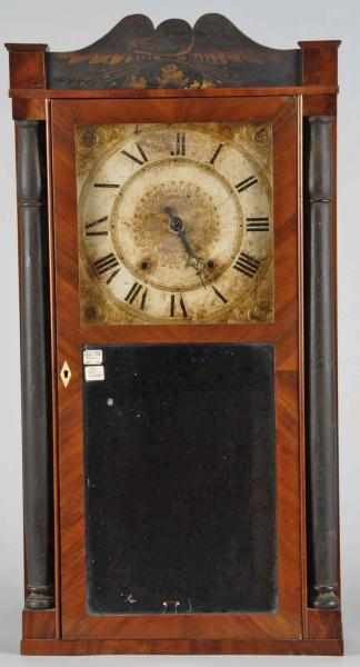 Appraisal: Seth Thomas Time Strike Shelf Clock Description Stenciling at top