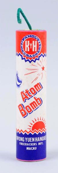 Appraisal: Atom Bomb Firework No Condition Excellent Size