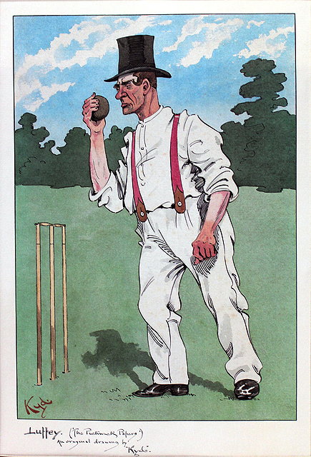 Appraisal: A QUANTITY OF TH CENTURY AND LATER CRICKETING RELATED UNFRAMED