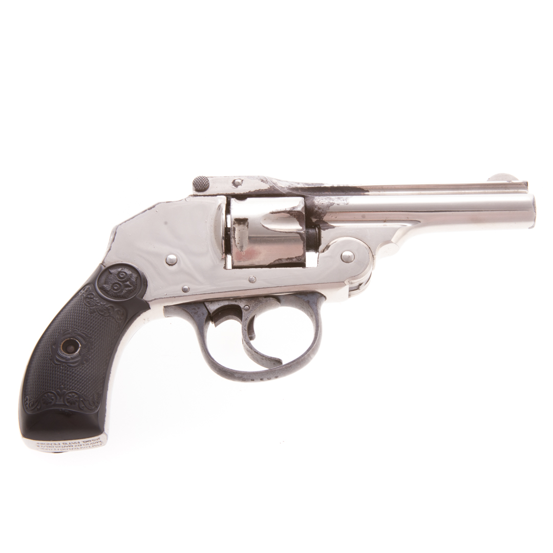 Appraisal: Iver Johnson top break -shot revolver nickel plated serial