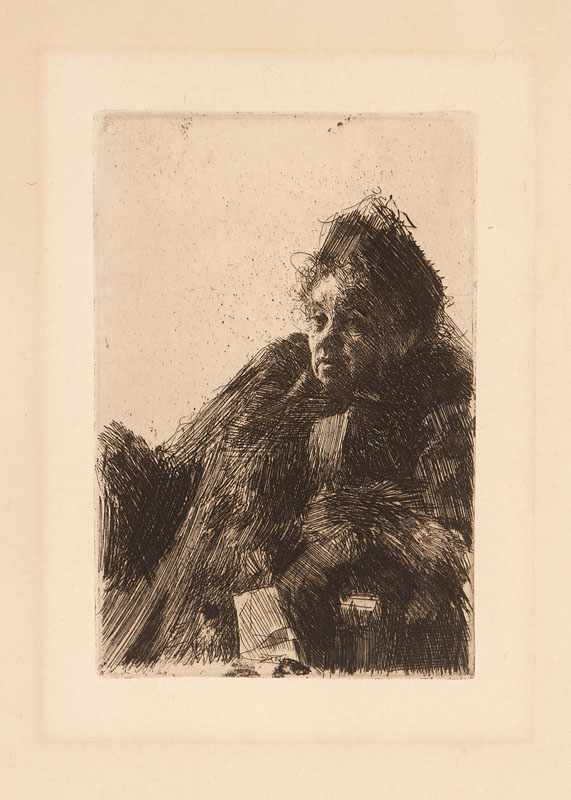 Appraisal: Anders Zorn - Swedish Mme Simon