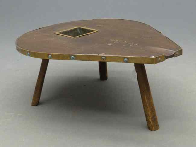 Appraisal: Bellows coffee table Top '' x '' '' Ht