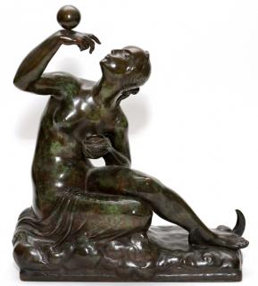 Appraisal: ALBIN POLASEK BRONZE SCULPTURE ALBIN POLASEK CZECH AMERICAN - BRONZE